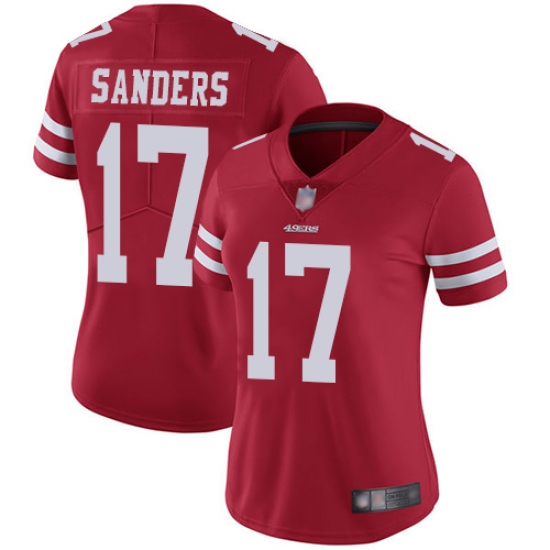 Women 49ers 17 Emmanuel Sanders Red Team Color Stitched Football Vapor Untouchable Limited Jersey Women 49ers 17 Emmanuel Sanders Red Team Color Stitched Football Vapor Untouchable Limited Jersey