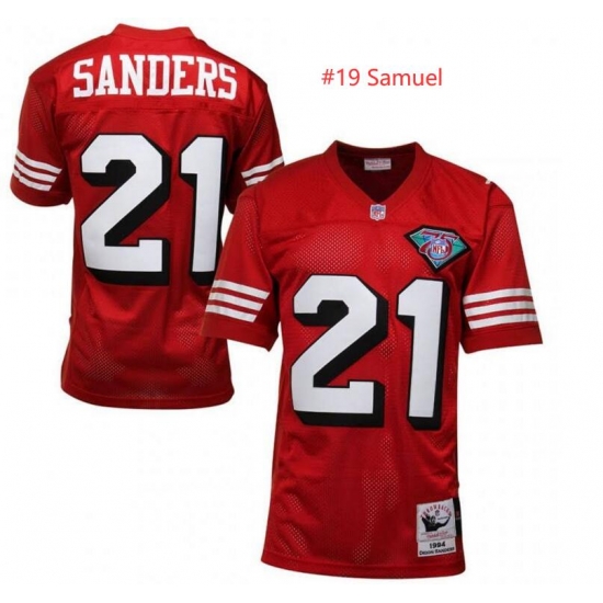 Women Nike San Francisco 49ers 19 Deebo Samuel Red Mitchell & Ness Throwback Limited Jersey Women Nike San Francisco 49ers 19 Deebo Samuel Red Mitchell & Ness Throwback Limited Jersey