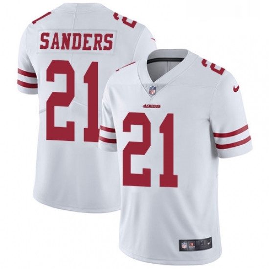 Youth Nike San Francisco 49ers 21 Deion Sanders White Vapor Untouchable Limited Player NFL Jersey Youth Nike San Francisco 49ers 21 Deion Sanders White Vapor Untouchable Limited Player NFL Jersey
