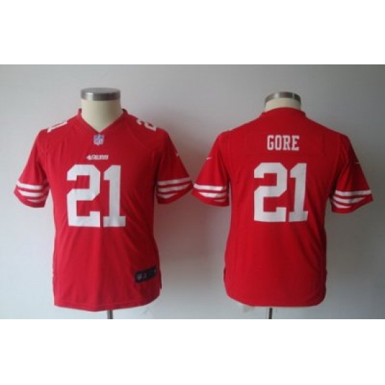 Youth Nike San Francisco 49ers 21# Gore Authentic Red Jersey Youth Nike San Francisco 49ers 21# Gore Authentic Red Jersey
