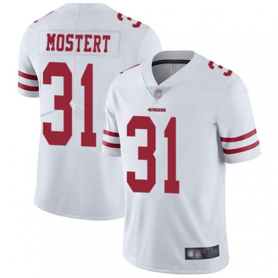 Youth Nike San Francisco 49ers 31 Raheem Mostert White Team Color Vapor Untouchable Limited Player NFL Jersey Youth Nike San Francisco 49ers 31 Raheem Mostert White Team Color Vapor Untouchable Limited Player NFL Jersey