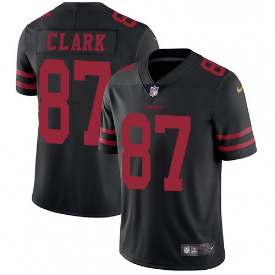 Youth Nike San Francisco 49ers 87 Dwight Clark Black Vapor Untouchable Limited Player NFL Jersey Youth Nike San Francisco 49ers 87 Dwight Clark Black Vapor Untouchable Limited Player NFL Jersey