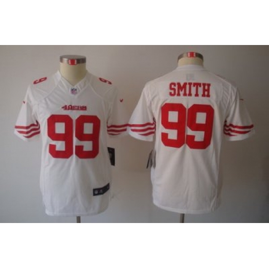 Youth Nike San Francisco 49ers 99# Aldon Smith White Limited Jerseys Youth Nike San Francisco 49ers 99# Aldon Smith White Limited Jerseys