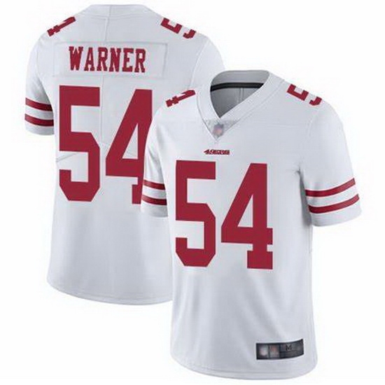 Youth Nike San Francisco 49ers Fred Warner 54 White Vapor Untouchable Limited NFL Jersey Youth Nike San Francisco 49ers Fred Warner 54 White Vapor Untouchable Limited NFL Jersey
