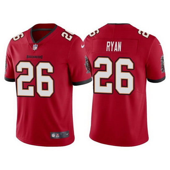 Men Tampa Bay Buccaneers 26 Logan Ryan Red Vapor Untouchable Limited Stitched jersey Men Tampa Bay Buccaneers 26 Logan Ryan Red Vapor Untouchable Limited Stitched jersey
