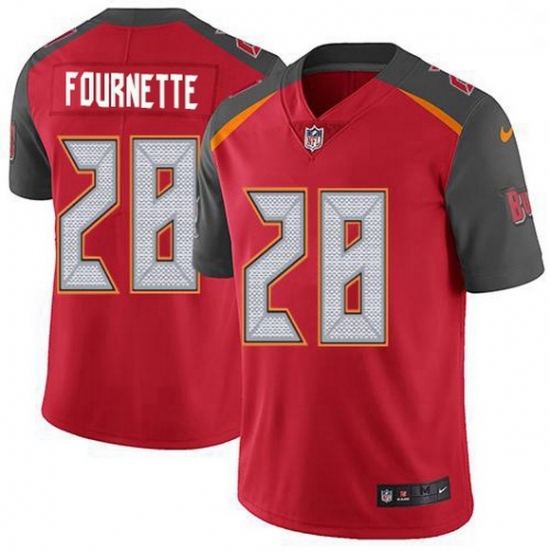 Men Tampa Bay Buccaneers 28 Leonard Fournette Red Team Color Men Stitched NFL Vapor Untouchable Limited Jersey Men Tampa Bay Buccaneers 28 Leonard Fournette Red Team Color Men Stitched NFL Vapor Untouchable Limited Jersey