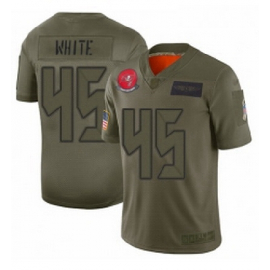 Men Tampa Bay Buccaneers 45 Devin White Limited Camo 2019 Salute to Service Football Jersey Men Tampa Bay Buccaneers 45 Devin White Limited Camo 2019 Salute to Service Football Jersey