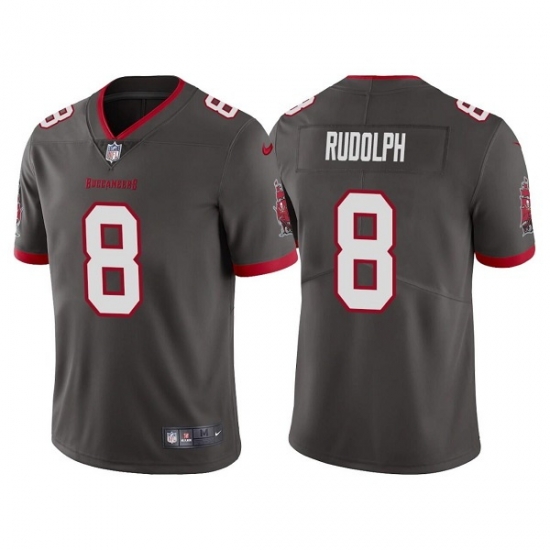 Men Tampa Bay Buccaneers 8 Kyle Rudolph Grey Vapor Untouchable Limited Stitched Jersey Men Tampa Bay Buccaneers 8 Kyle Rudolph Grey Vapor Untouchable Limited Stitched Jersey