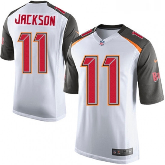 Mens Nike Tampa Bay Buccaneers 11 DeSean Jackson Game White NFL Jersey Mens Nike Tampa Bay Buccaneers 11 DeSean Jackson Game White NFL Jersey