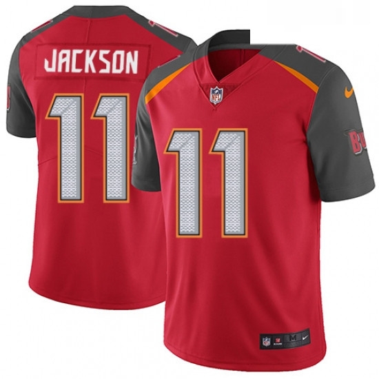 Mens Nike Tampa Bay Buccaneers 11 DeSean Jackson Red Team Color Vapor Untouchable Limited Player NFL Jersey Mens Nike Tampa Bay Buccaneers 11 DeSean Jackson Red Team Color Vapor Untouchable Limited Player NFL Jersey