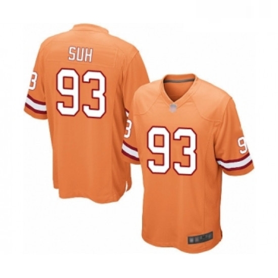 Mens Tampa Bay Buccaneers 93 Ndamukong Suh Game Orange Glaze Alternate Football Jersey Mens Tampa Bay Buccaneers 93 Ndamukong Suh Game Orange Glaze Alternate Football Jersey