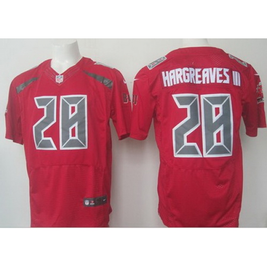 Nike Buccaneers #28 Vernon Hargreaves III Red Mens Stitched NFL Elite Rush Jersey Nike Buccaneers #28 Vernon Hargreaves III Red Mens Stitched NFL Elite Rush Jersey
