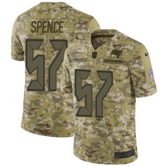 Nike Buccaneers #57 Noah Spence Camo Mens Stitched NFL Limited 2018 Salute To Service Jersey Nike Buccaneers #57 Noah Spence Camo Mens Stitched NFL Limited 2018 Salute To Service Jersey