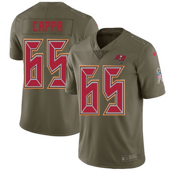 Nike Buccaneers 65 Alex Cappa Olive Men Stitched NFL Limited 2017 Salute To Service Jersey Nike Buccaneers 65 Alex Cappa Olive Men Stitched NFL Limited 2017 Salute To Service Jersey