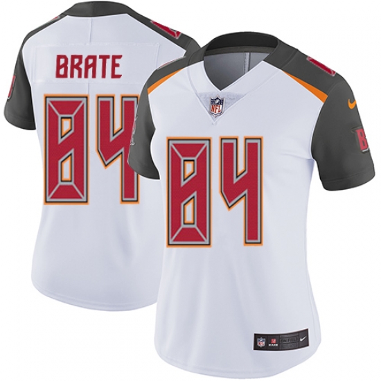 Nike Buccaneers #84 Cameron Brate White Womens Stitched NFL Vapor Untouchable Limited Jersey Nike Buccaneers #84 Cameron Brate White Womens Stitched NFL Vapor Untouchable Limited Jersey