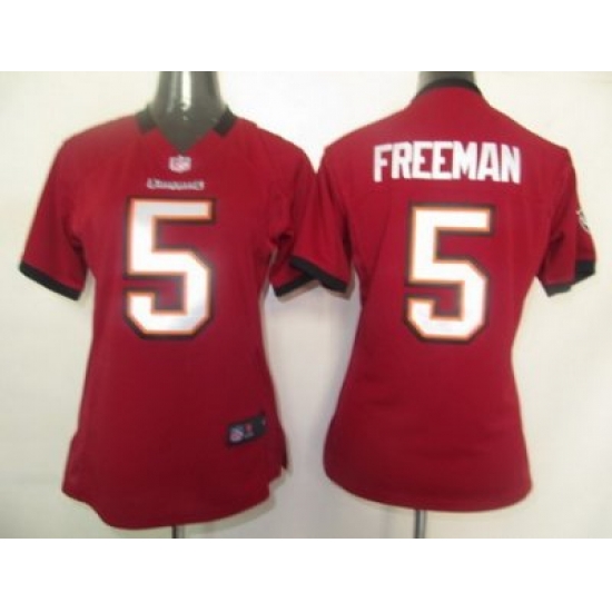 Women Nike Tampa Bay Buccaneers 5 Freeman Red Jersey Women Nike Tampa Bay Buccaneers 5 Freeman Red Jersey