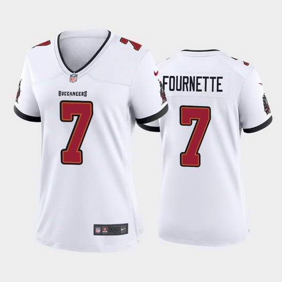Women Nike Tampa Bay Buccaneers 7 Leonard Fournette White Vapor Limited Jersey Women Nike Tampa Bay Buccaneers 7 Leonard Fournette White Vapor Limited Jersey