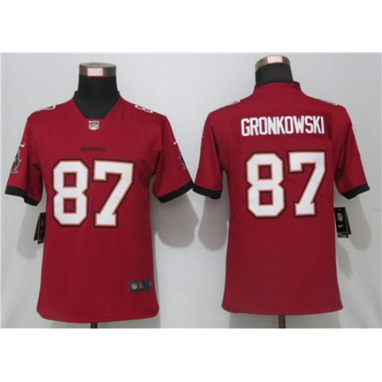 Women Nike Tampa Bay Buccaneers 87 Rob Gronkowski Red New 2020 Vapor Untouchable Limited Jersey Women Nike Tampa Bay Buccaneers 87 Rob Gronkowski Red New 2020 Vapor Untouchable Limited Jersey
