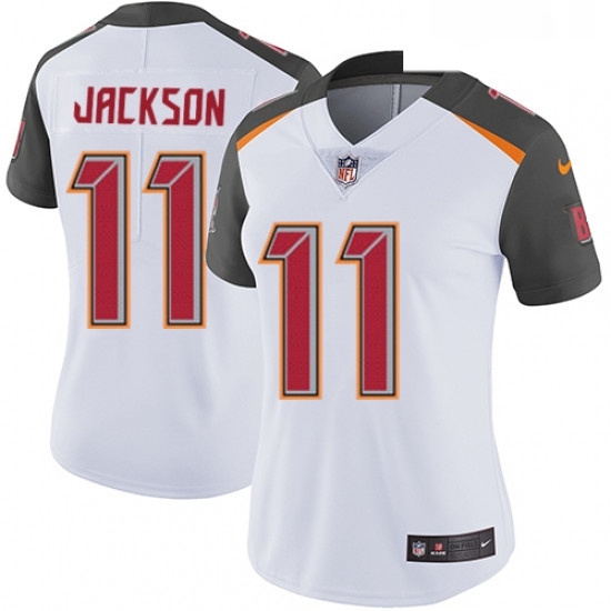Womens Nike Tampa Bay Buccaneers 11 DeSean Jackson Elite White NFL Jersey Womens Nike Tampa Bay Buccaneers 11 DeSean Jackson Elite White NFL Jersey