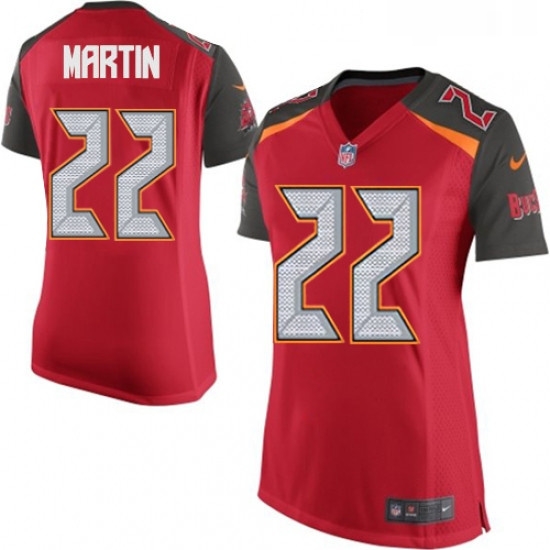 Womens Nike Tampa Bay Buccaneers 22 Doug Martin Game Red Team Color NFL Jersey Womens Nike Tampa Bay Buccaneers 22 Doug Martin Game Red Team Color NFL Jersey