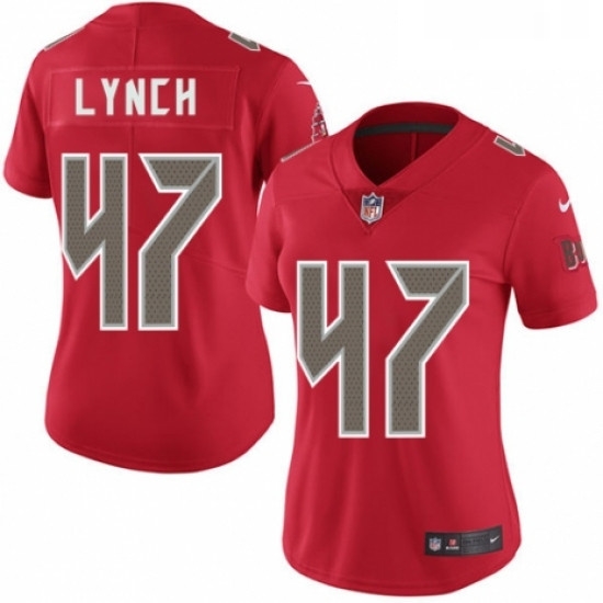 Womens Nike Tampa Bay Buccaneers 47 John Lynch Limited Red Rush Vapor Untouchable NFL Jersey Womens Nike Tampa Bay Buccaneers 47 John Lynch Limited Red Rush Vapor Untouchable NFL Jersey