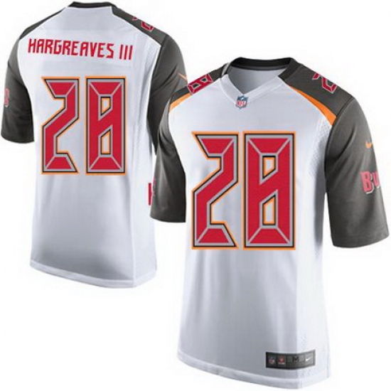 Nike Buccaneers #28 Vernon Hargreaves III White Youth Stitched NFL New Elite Jersey Nike Buccaneers #28 Vernon Hargreaves III White Youth Stitched NFL New Elite Jersey