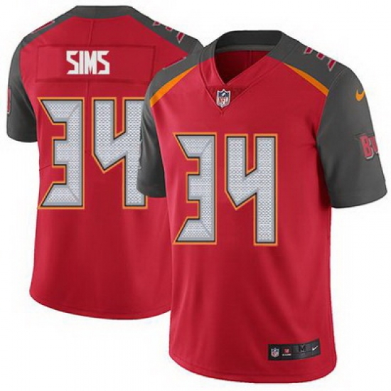 Nike Buccaneers #34 Charles Sims Red Team Color Youth Stitched NFL Vapor Untouchable Limited Jersey Nike Buccaneers #34 Charles Sims Red Team Color Youth Stitched NFL Vapor Untouchable Limited Jersey