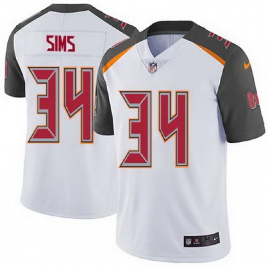 Nike Buccaneers #34 Charles Sims White Youth Stitched NFL Vapor Untouchable Limited Jersey Nike Buccaneers #34 Charles Sims White Youth Stitched NFL Vapor Untouchable Limited Jersey