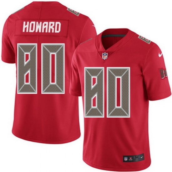 Nike Buccaneers #80 O J Howard Red Youth Stitched NFL Limited Rush Jersey Nike Buccaneers #80 O J Howard Red Youth Stitched NFL Limited Rush Jersey