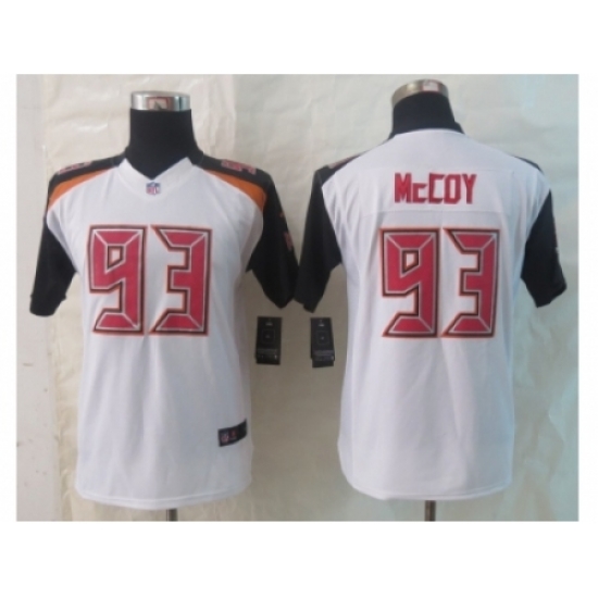 Nike Youth Tampa Bay Buccaneers #93 McCoy White Jerseys(2014 New) Nike Youth Tampa Bay Buccaneers #93 McCoy White Jerseys(2014 New)