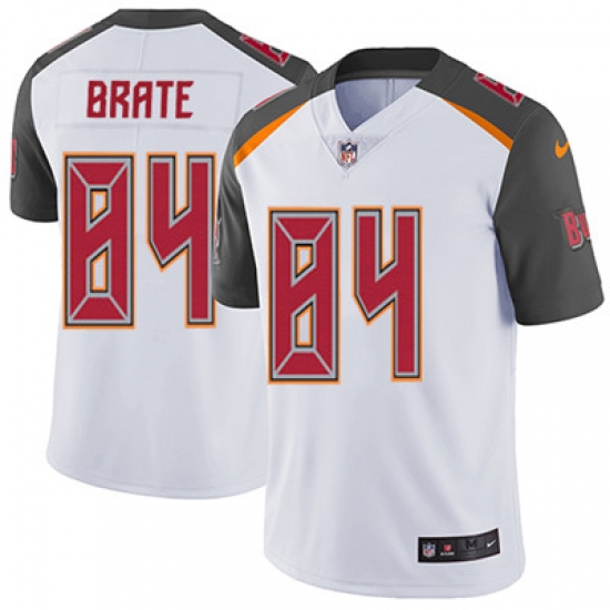 Youth Nike Buccaneers #84 Cameron Brate White Stitched NFL Vapor Untouchable Limited Jersey Youth Nike Buccaneers #84 Cameron Brate White Stitched NFL Vapor Untouchable Limited Jersey