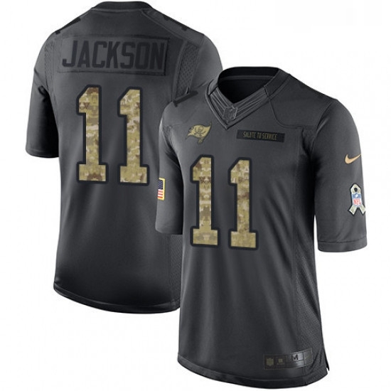 Youth Nike Tampa Bay Buccaneers 11 DeSean Jackson Limited Black 2016 Salute to Service NFL Jersey Youth Nike Tampa Bay Buccaneers 11 DeSean Jackson Limited Black 2016 Salute to Service NFL Jersey
