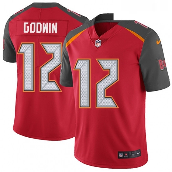 Youth Nike Tampa Bay Buccaneers 12 Chris Godwin Elite Red Team Color NFL Jersey Youth Nike Tampa Bay Buccaneers 12 Chris Godwin Elite Red Team Color NFL Jersey