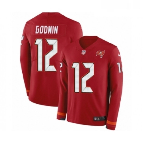 Youth Nike Tampa Bay Buccaneers 12 Chris Godwin Limited Red Therma Long Sleeve NFL Jersey Youth Nike Tampa Bay Buccaneers 12 Chris Godwin Limited Red Therma Long Sleeve NFL Jersey