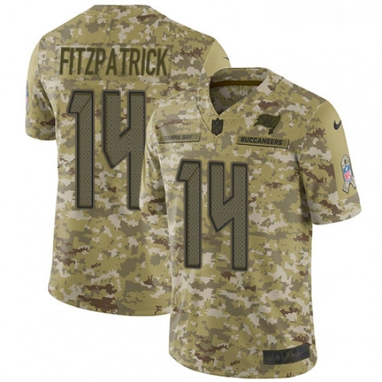Youth Nike Tampa Bay Buccaneers 14 Ryan Fitzpatrick Limited Camo 2018 Salute to Service NFL Jersey Youth Nike Tampa Bay Buccaneers 14 Ryan Fitzpatrick Limited Camo 2018 Salute to Service NFL Jersey