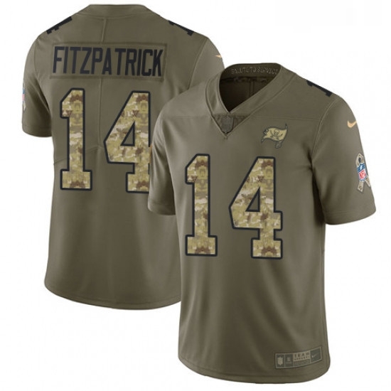 Youth Nike Tampa Bay Buccaneers 14 Ryan Fitzpatrick Limited OliveCamo 2017 Salute to Service NFL Jersey Youth Nike Tampa Bay Buccaneers 14 Ryan Fitzpatrick Limited OliveCamo 2017 Salute to Service NFL Jersey