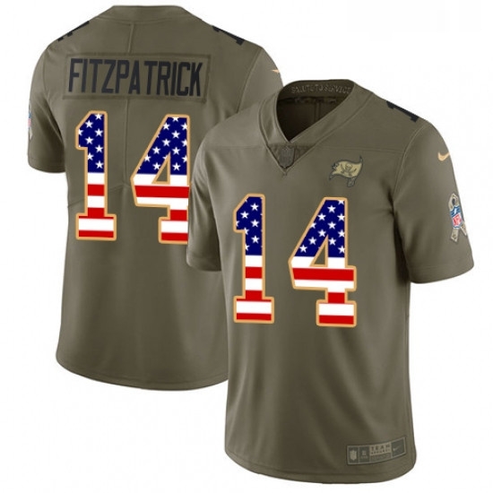 Youth Nike Tampa Bay Buccaneers 14 Ryan Fitzpatrick Limited OliveUSA Flag 2017 Salute to Service NFL Jersey Youth Nike Tampa Bay Buccaneers 14 Ryan Fitzpatrick Limited OliveUSA Flag 2017 Salute to Service NFL Jersey