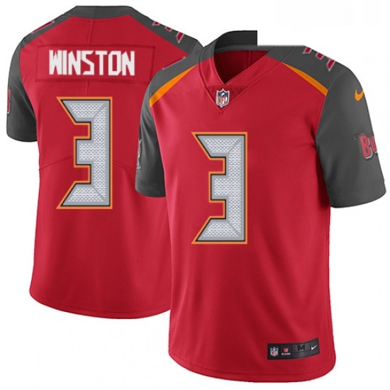 Youth Nike Tampa Bay Buccaneers 3 Jameis Winston Elite Red Team Color NFL Jersey Youth Nike Tampa Bay Buccaneers 3 Jameis Winston Elite Red Team Color NFL Jersey
