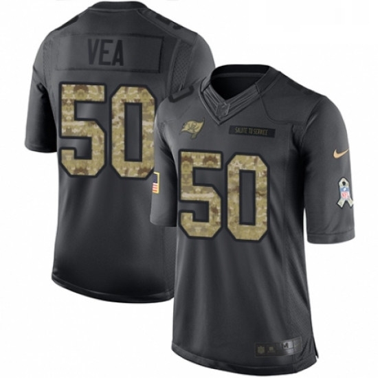 Youth Nike Tampa Bay Buccaneers 50 Vita Vea Limited Black 2016 Salute to Service NFL Jersey Youth Nike Tampa Bay Buccaneers 50 Vita Vea Limited Black 2016 Salute to Service NFL Jersey