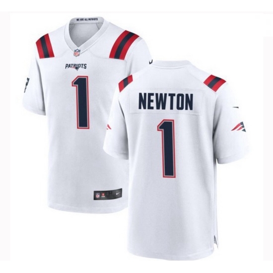 Men New England Patriots 1 Cam Newton Nike White Vapor Untouchable Limited Player Jersey Men New England Patriots 1 Cam Newton Nike White Vapor Untouchable Limited Player Jersey