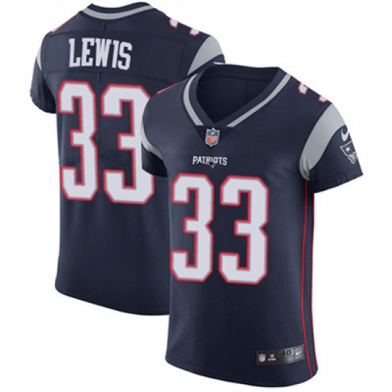 Men Nike Patriots #33 Dion Lewis Navy Blue Team Color Stitched NFL Vapor Untouchable Elite Jersey Men Nike Patriots #33 Dion Lewis Navy Blue Team Color Stitched NFL Vapor Untouchable Elite Jersey