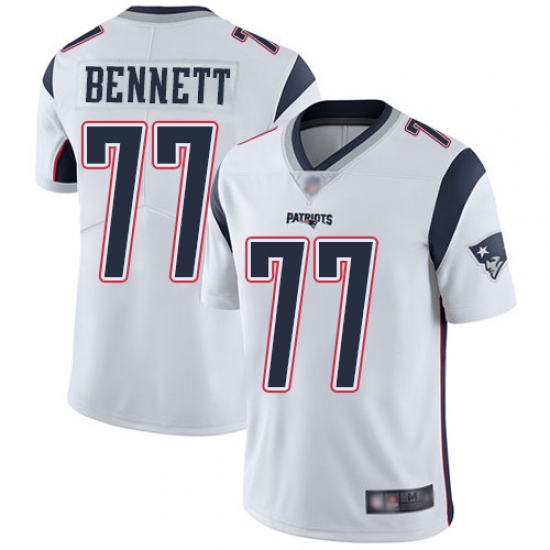 New England Patriots 77 Michael Bennett White Vapor Untouchable Limited Jersey New England Patriots 77 Michael Bennett White Vapor Untouchable Limited Jersey
