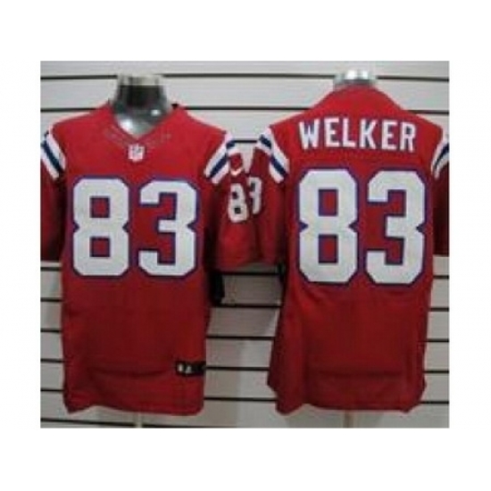 Nike New England Patriots 83 Wes Welker Red Elite NFL Jersey Nike New England Patriots 83 Wes Welker Red Elite NFL Jersey