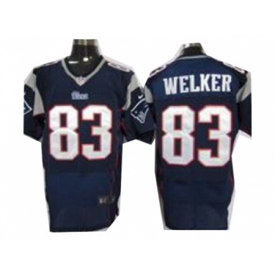Nike New England Patriots 83 Wes Welker blue Elite NFL Jersey Nike New England Patriots 83 Wes Welker blue Elite NFL Jersey