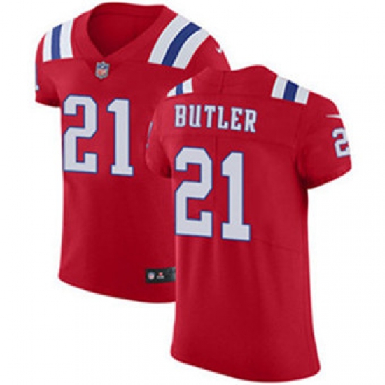 Nike Patriots #21 Malcolm Butler Red Alternate Mens Stitched NFL Vapor Untouchable Elite Jersey Nike Patriots #21 Malcolm Butler Red Alternate Mens Stitched NFL Vapor Untouchable Elite Jersey