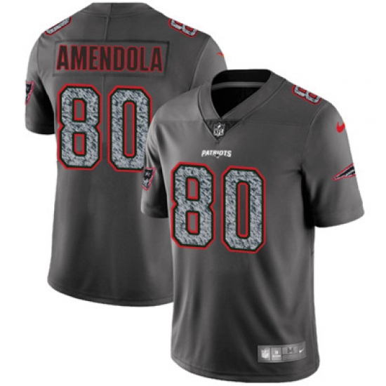 Nike Patriots #80 Danny Amendola Gray Static Mens NFL Vapor Untouchable Game Jersey Nike Patriots #80 Danny Amendola Gray Static Mens NFL Vapor Untouchable Game Jersey