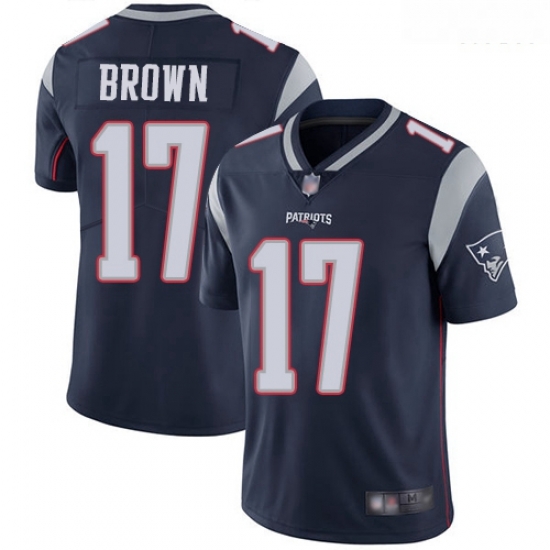 Patriots 17 Antonio Brown Navy Blue Team Color Men Stitched Football Vapor Untouchable Limited Jersey Patriots 17 Antonio Brown Navy Blue Team Color Men Stitched Football Vapor Untouchable Limited Jersey