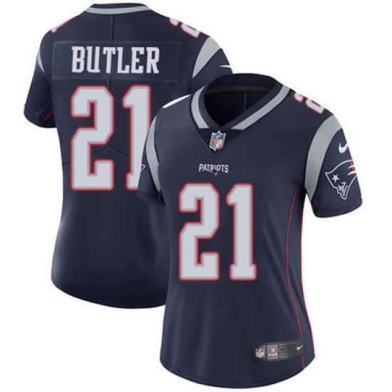 Nike Patriots #21 Malcolm Butler Navy Blue Team Color Womens Stitched NFL Vapor Untouchable Limited Jersey Nike Patriots #21 Malcolm Butler Navy Blue Team Color Womens Stitched NFL Vapor Untouchable Limited Jersey