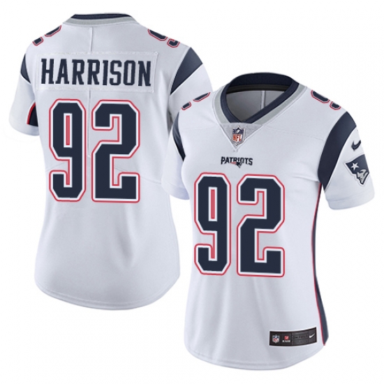 Nike Patriots #92 James Harrison White Womens Stitched NFL Vapor Untouchable Limited Jersey Nike Patriots #92 James Harrison White Womens Stitched NFL Vapor Untouchable Limited Jersey