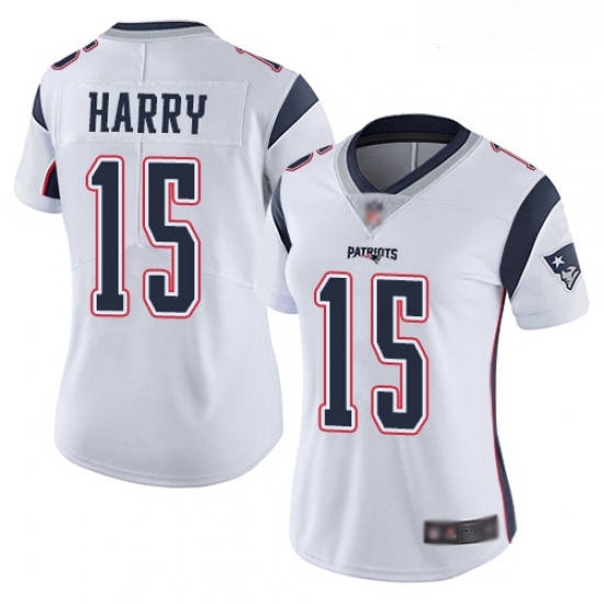 Patriots #15 N 27Keal Harry White Women Stitched Football Vapor Untouchable Limited Jersey Patriots #15 N 27Keal Harry White Women Stitched Football Vapor Untouchable Limited Jersey
